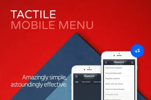 Mua Tactile: WordPress Mobile Menu giá rẻ