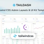 TailDash – Tailwind CSS Admin & UI Kit Template