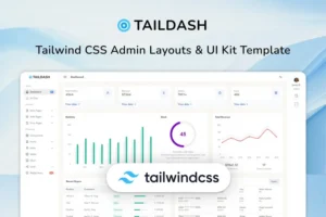 Mua TailDash - Tailwind CSS Admin & UI Kit Template giá rẻ