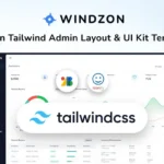 Tailwind Admin Layout & UI Kit Template – Windzon