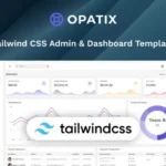 Tailwind CSS 3 Admin & UI Kit Template – Opatix