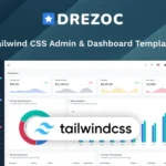 Tailwind CSS Admin & Dashboard Template – Drezoc