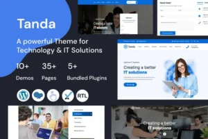 Mua Tanda - Technology & IT Solutions WordPress Theme giá rẻ