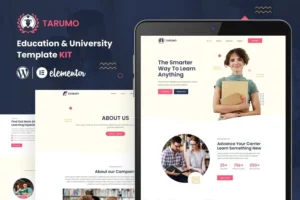 Mua Tarumo - Education & University Elementor Template Kit giá rẻ