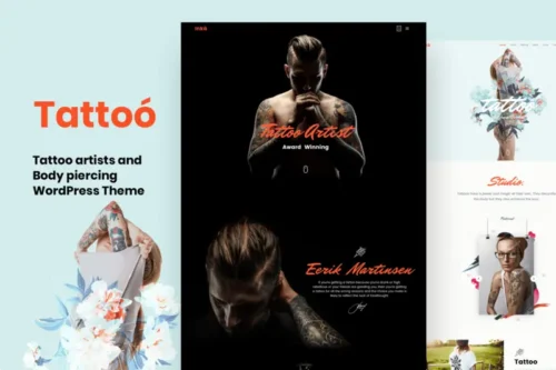 Mua Tattoo - WordPress Theme giá rẻ