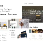 Tawaf – Hajj & Umrah Tour Agency Elementor Template Kit