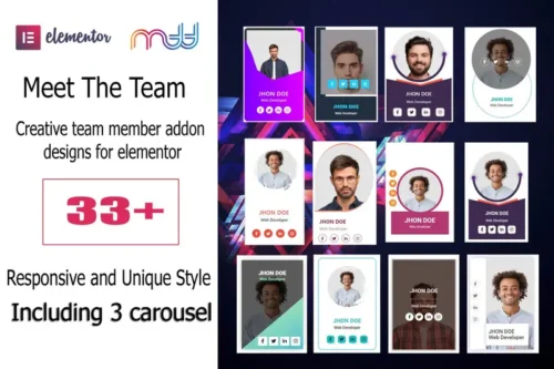 Mua team member addon for elementor giá rẻ