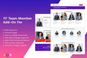 Mua Team Member addon - widget for Elementor giá rẻ