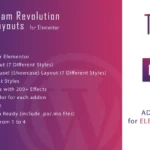 Team Revolution Layouts for Elementor