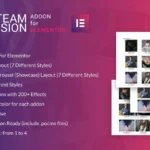 Teamvision for Elementor WordPress Plugin