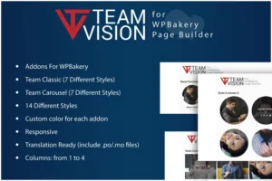 Mua Teamvision - Team Addons for WPBakery Page Builder giá rẻ