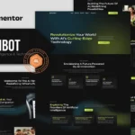 Techbot – Artificial Intelligence & Technology Services Elementor Template Kit