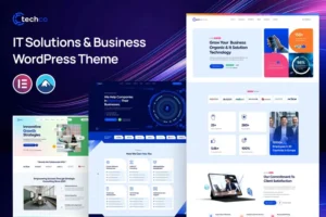 Mua Techco - IT Solutions & Business WordPress Theme giá rẻ