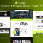 Techee – Technology & IT Solutions Elementor Template Kit