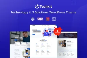 Mua Techkit –Technology & IT Solutions WordPress Theme giá rẻ