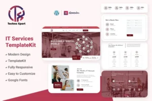 Mua Techno Xpert - Software Agency & IT Solutions Service Template Kit giá rẻ