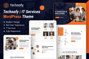 Mua Technofy | IT Services & Solutions WordPress Theme giá rẻ