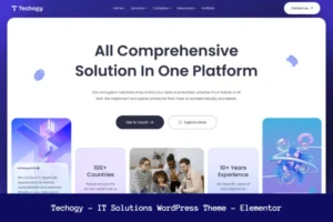 Mua Techogy - IT Solutions WordPress Theme giá rẻ