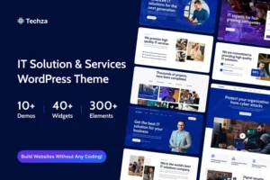 Mua Techza - IT Solutions & Technology WordPress Theme giá rẻ