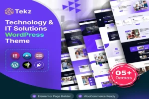 Mua Tekz – Technology & IT Solutions WordPress Theme giá rẻ