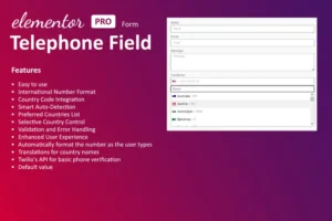 Mua Telephone Field for Elementor form giá rẻ
