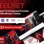 Telnet – Broadband TV & Internet Provider Theme