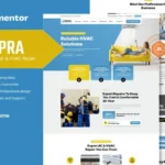 Tempra – Air Conditioner & HVAC Repair Elementor Template Kit