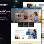 TendCare – Senior Care Services Elementor Template Kit