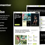 Tennise – Tennis School & Sports Club Elementor Template Kit