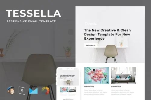 Mua Tessella - Responsive Email + StampReady Builder giá rẻ