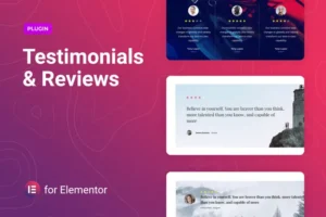 Mua Testimonials and Reviews for Elementor giá rẻ