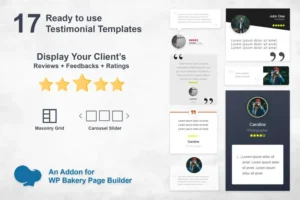 Mua Testimonials Slider and Grid - WPBakery Addon giá rẻ