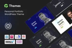Mua Thames - Personal Portfolio WordPress Theme giá rẻ