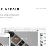The Affair – WordPress Theme for Personal Blogs