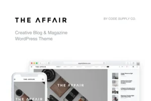 Mua The Affair - WordPress Theme for Personal Blogs giá rẻ