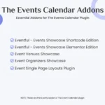 The events calendar addons bundle