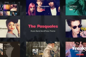 Mua The Pasquales - Music Band, DJ and Artist WP Theme giá rẻ