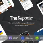 The Reporter – Newspaper Editorial WordPress Theme