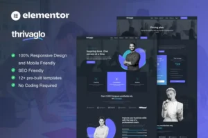 Mua Thrivaglo - Business Coach Elementor Template Kit giá rẻ