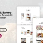 Tiffa – Cake & Bakery Elementor Template Kit