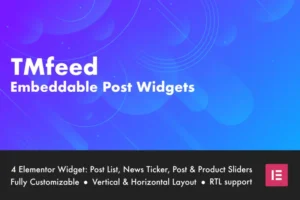 Mua TMfeed - Embeddable Post Widgets For Elementor giá rẻ