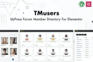 Mua TMusers - bbPress Member Directory For Elementor giá rẻ