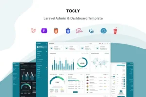 Mua Tocly - Laravel Admin & Dashboard Template giá rẻ