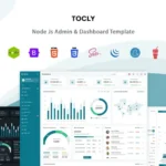 Tocly – NodeJs Admin & Dashboard Template