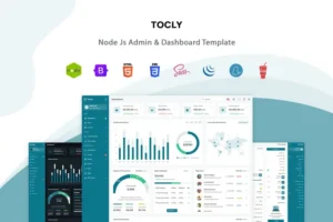 Mua Tocly - NodeJs Admin & Dashboard Template giá rẻ