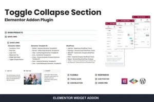 Mua Toggle Collapse Section Elementor Addon giá rẻ