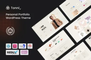 Mua Tonni - Personal Portfolio WordPress Theme giá rẻ