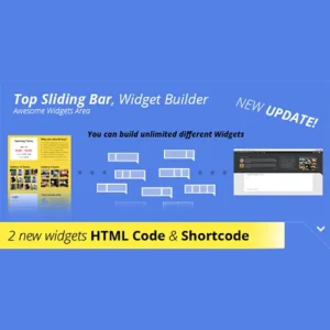 mua Top Sliding Bar – WordPress Widgets