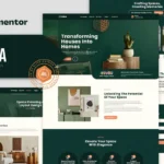 Toria – Interior Design Elementor Template Kit