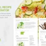 Total Recipe Generator (Recipe Gutenberg Block)